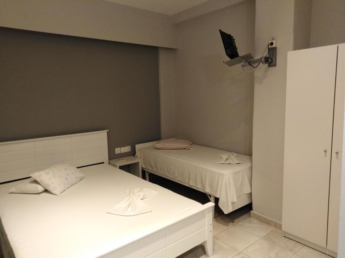 Miltos Rooms Leptokaryá Exterior foto